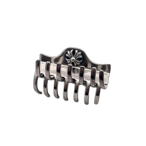 Chrome Hearts Cross flower element large hairpin
