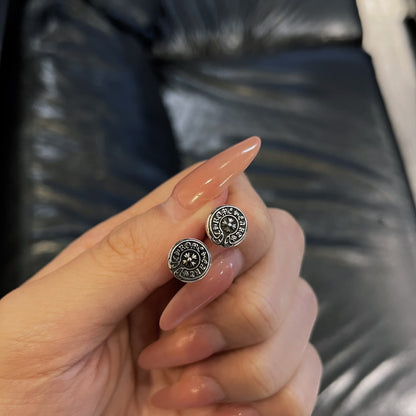 Chrome Hearts Horseshoe Stud Earrings