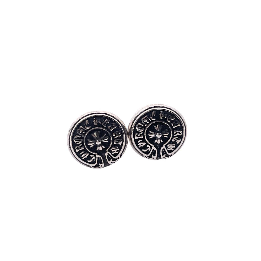 Chrome Hearts Horseshoe Stud Earrings