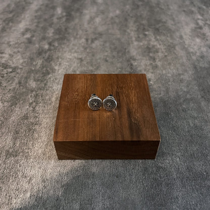 Chrome Hearts Horseshoe Stud Earrings