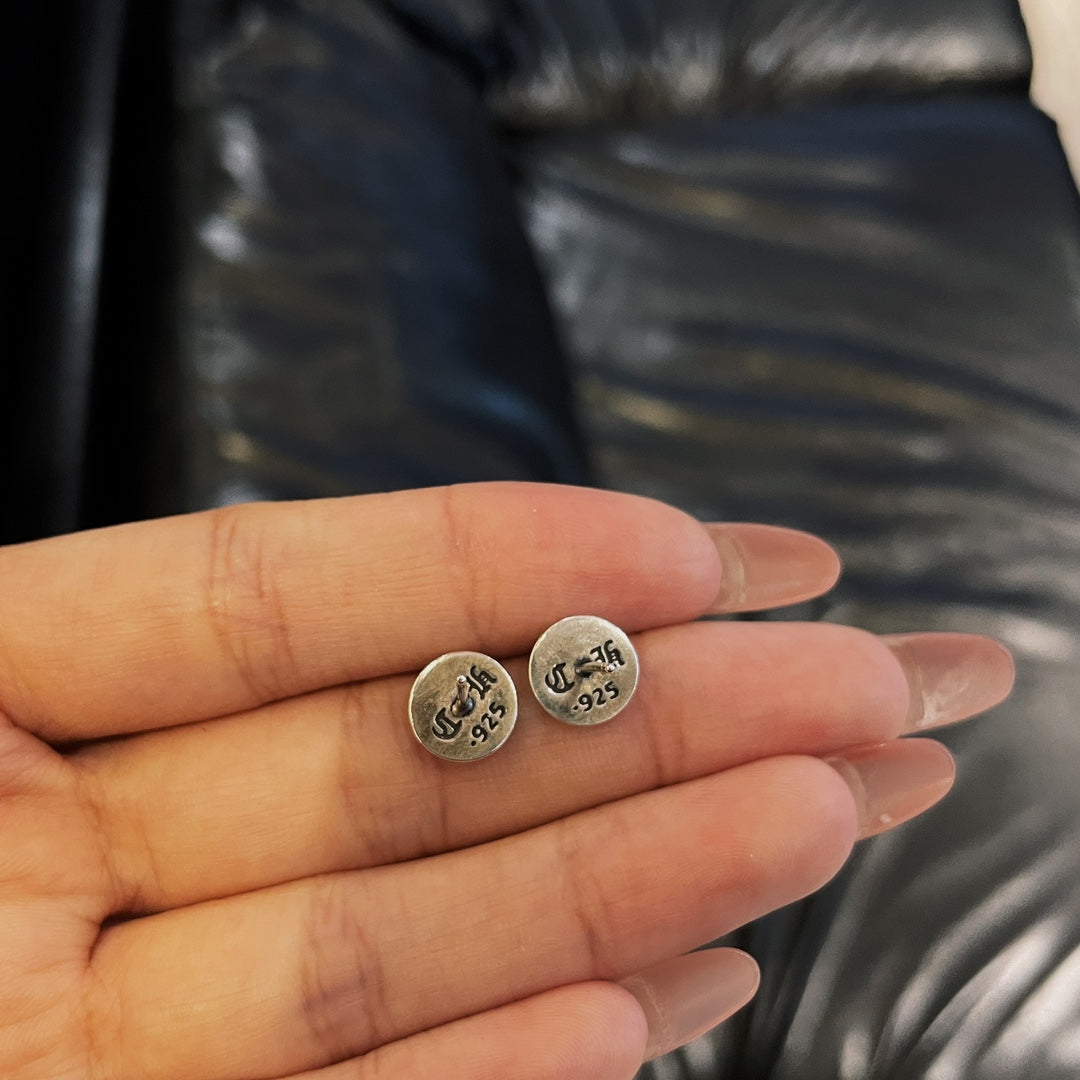 Chrome Hearts Horseshoe Stud Earrings