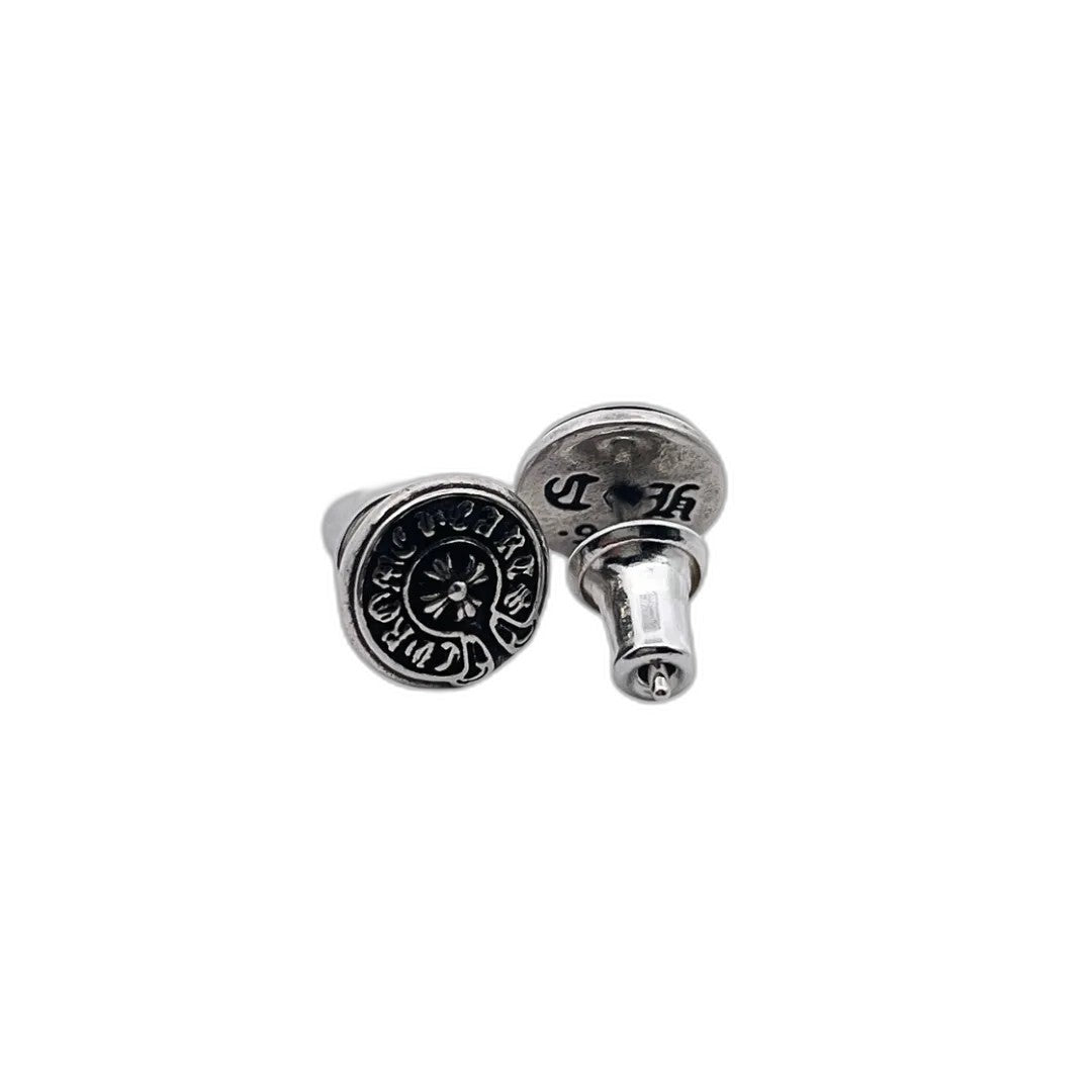 Chrome Hearts Horseshoe Stud Earrings