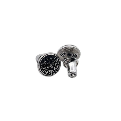 Chrome Hearts Horseshoe Stud Earrings