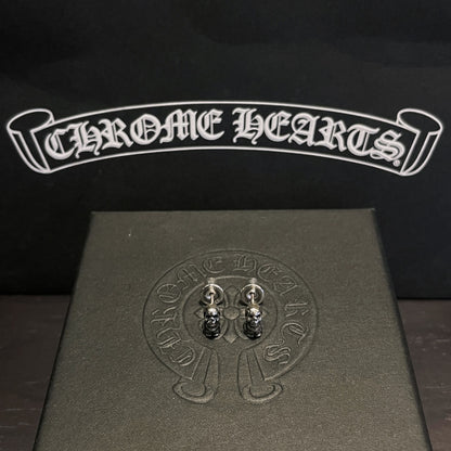 Chrome Hearts Skeleton Soldier Earrings