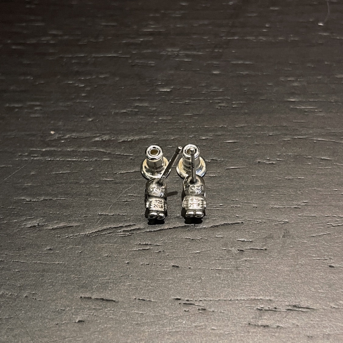 Chrome Hearts Skeleton Soldier Earrings