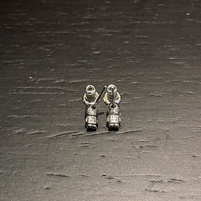 Chrome Hearts Skeleton Soldier Earrings