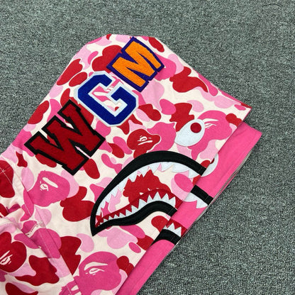 Bape Shark Hoodie"red'