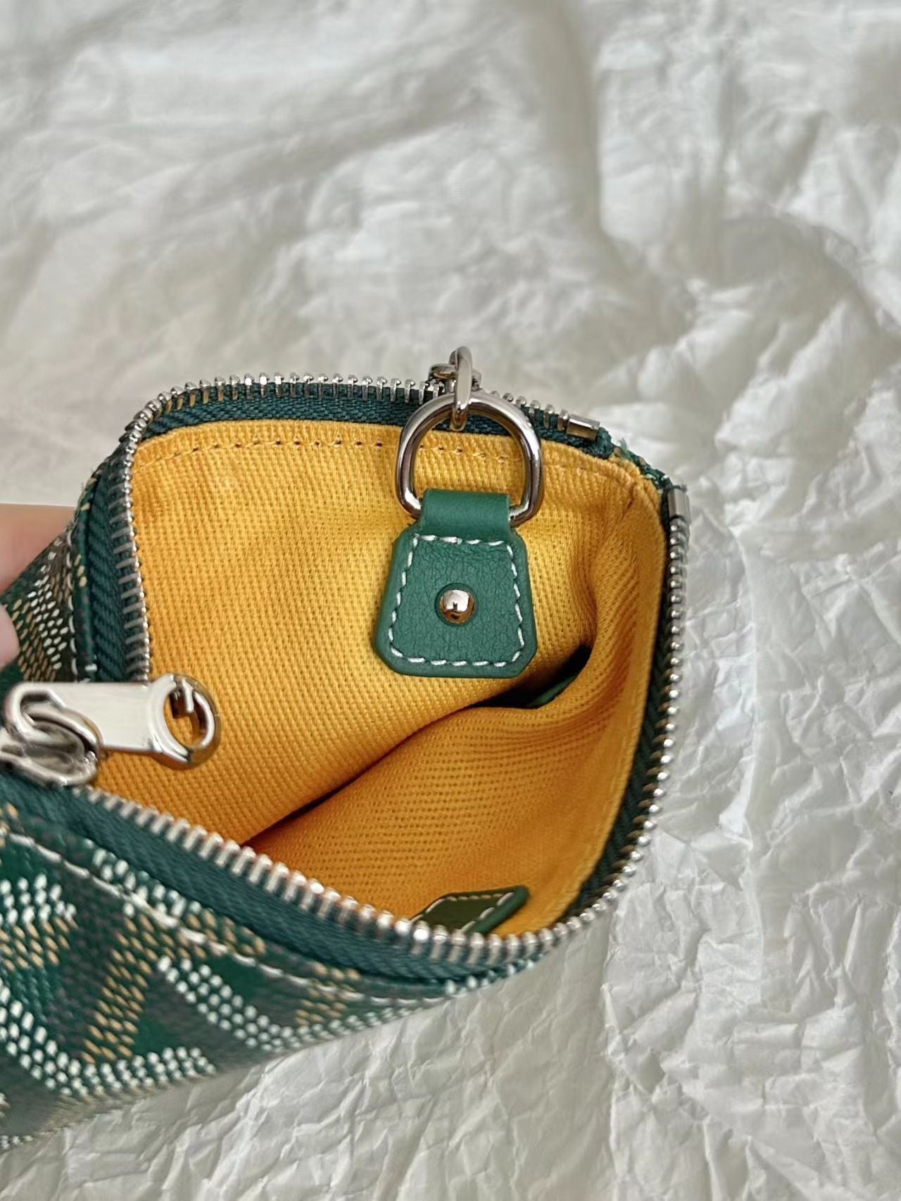 GOYARD Sena Nano Key Pouch Coin Case