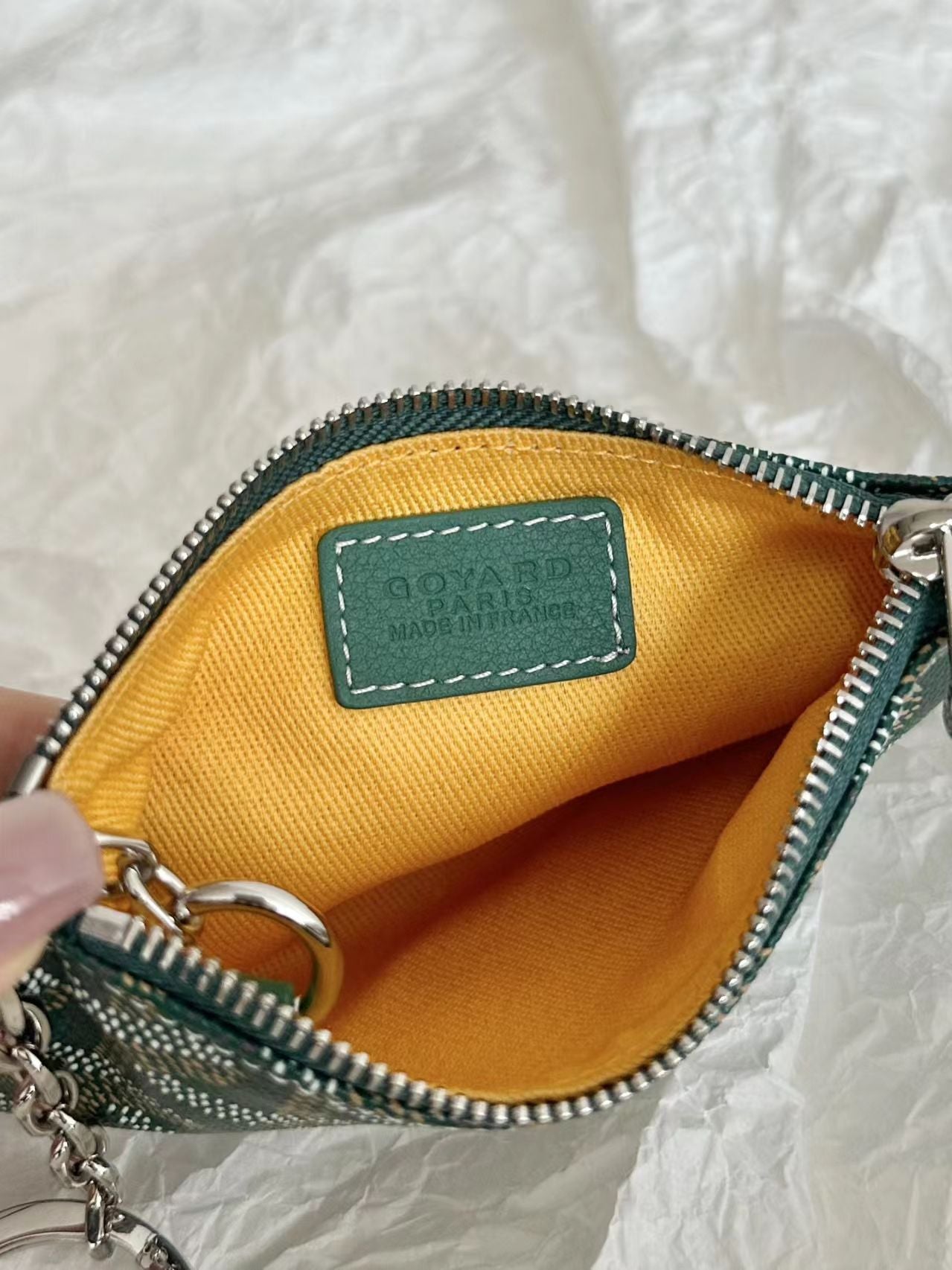 GOYARD Sena Nano Key Pouch Coin Case