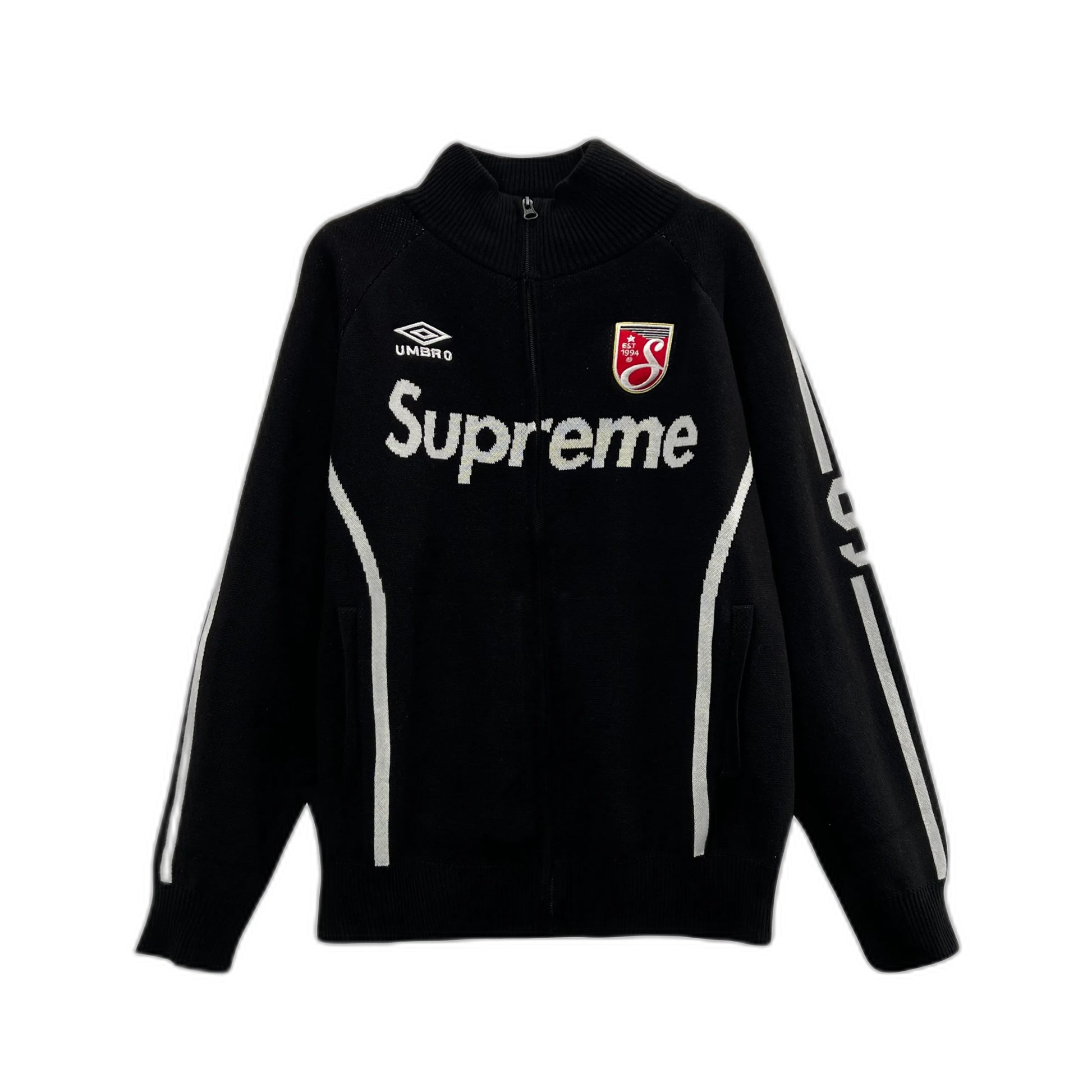 Supreme x Umbro Zip Up Sweater Purple 25SS
