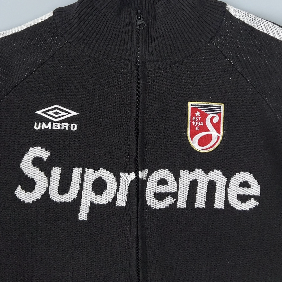 Supreme x Umbro Zip Up Sweater Purple 25SS