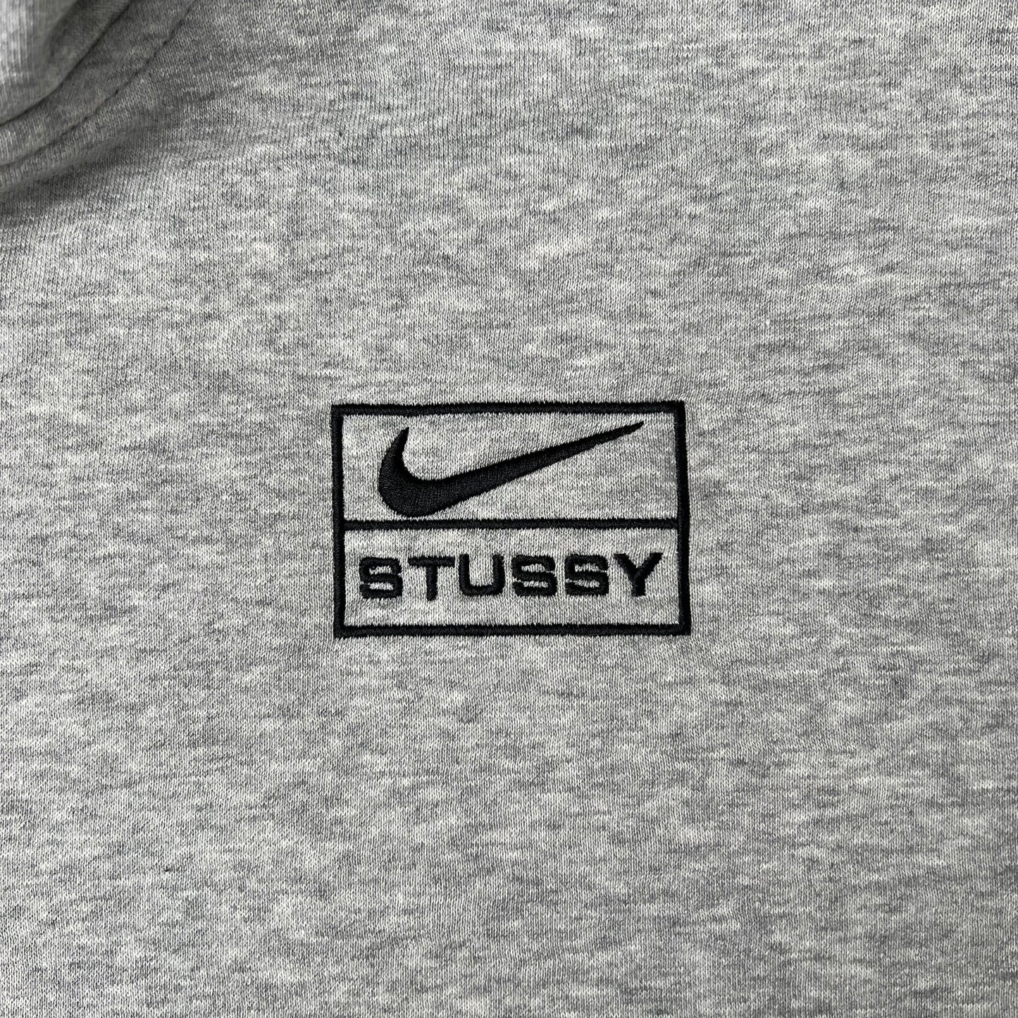 Nike x Stussy Washed Fleece Hoodie "Black"