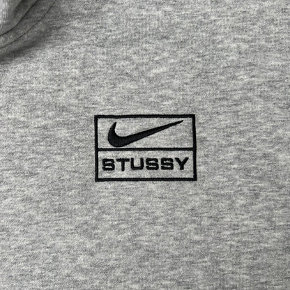 Nike x Stussy Washed Fleece Hoodie "Black"