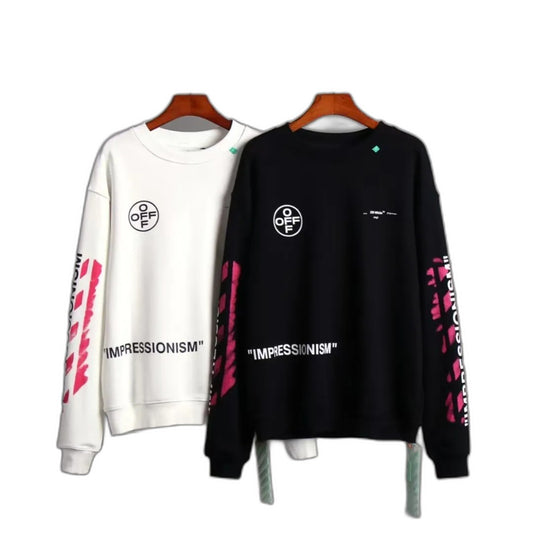 OFF WHITE CO VIRGIL 19Fw arrow print sweatshirt