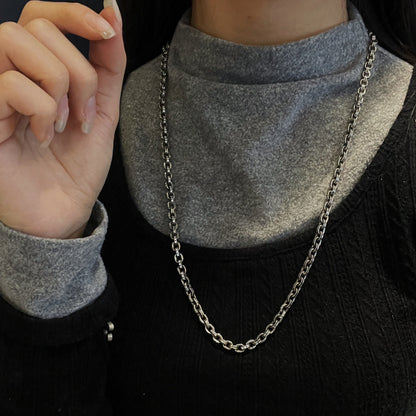 𝐂𝐡𝐫𝐨𝐦𝐞 𝐡𝐞𝐚𝐫𝐭𝐬 stone inlaid letter necklace