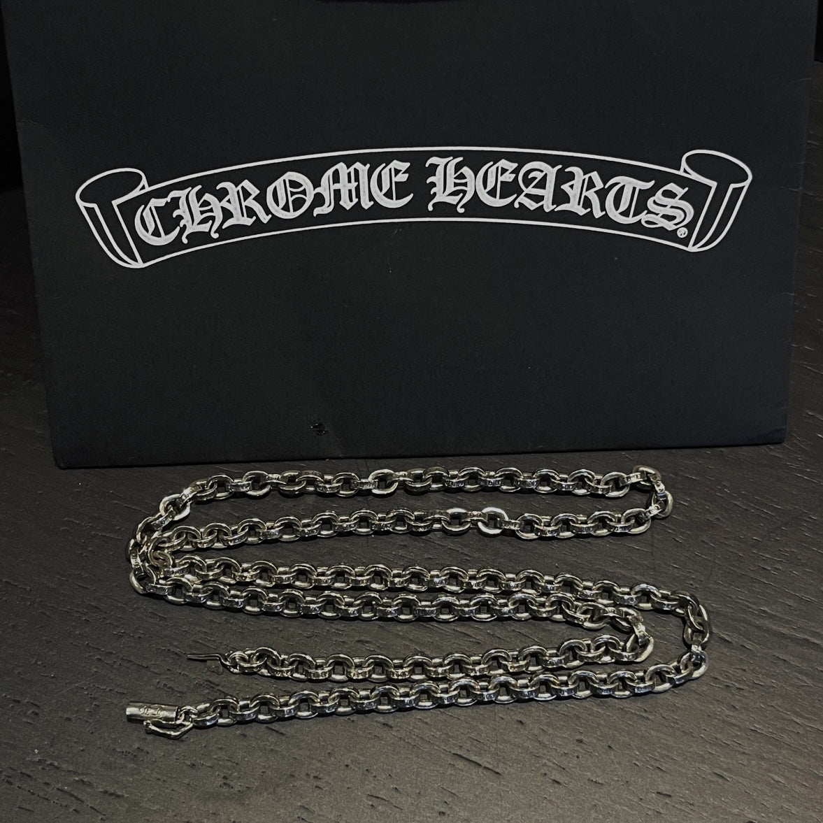 Chrome Hearts ch letter chain