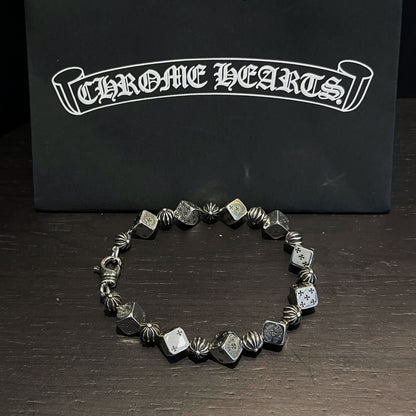CHROME HEARTS Dice Cross Bracelet