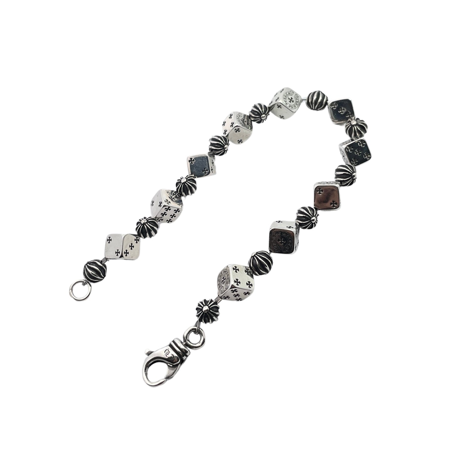 CHROME HEARTS Dice Cross Bracelet