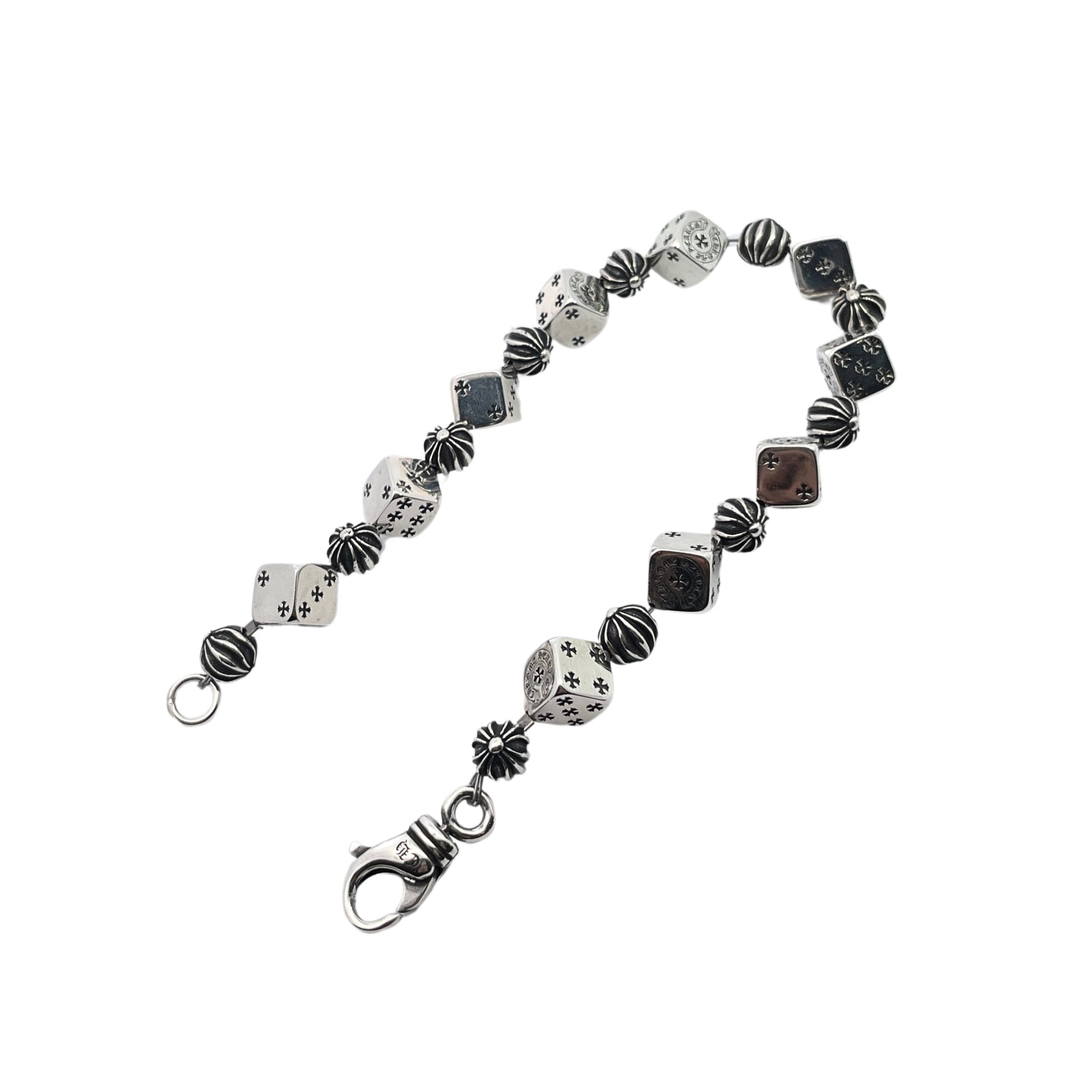 CHROME HEARTS Dice Cross Bracelet