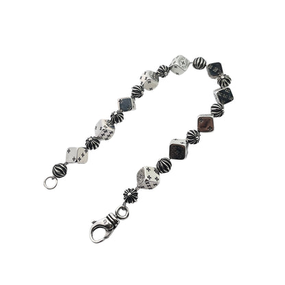 CHROME HEARTS Dice Cross Bracelet