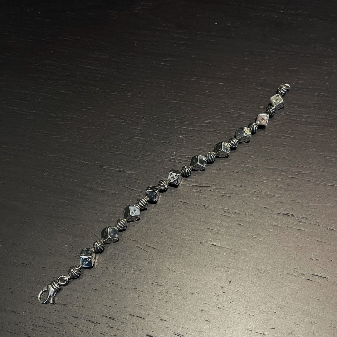 CHROME HEARTS Dice Cross Bracelet