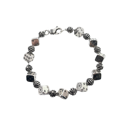 CHROME HEARTS Dice Cross Bracelet