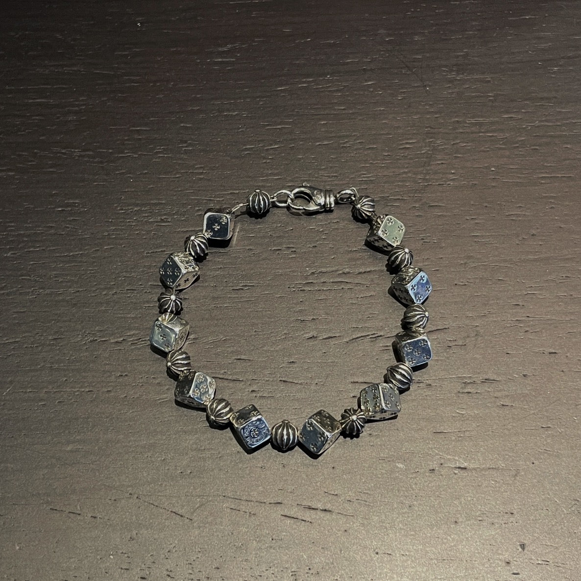 CHROME HEARTS Dice Cross Bracelet