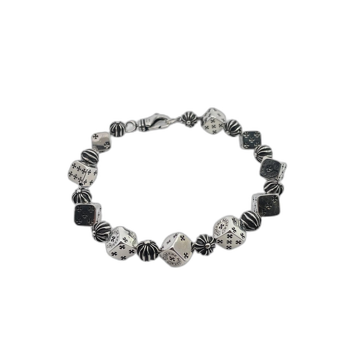 CHROME HEARTS Dice Cross Bracelet