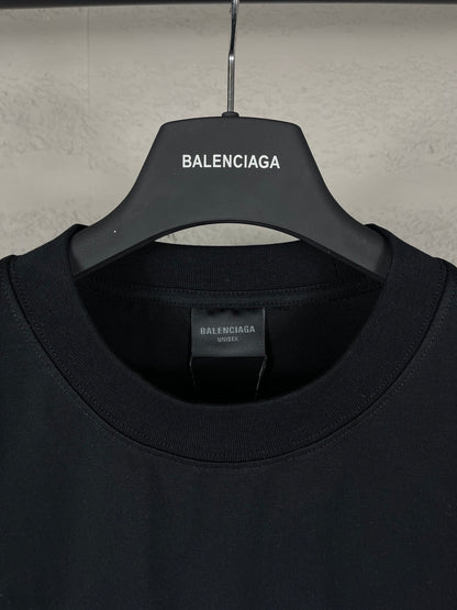 Balenciaga cracked print T-shirt