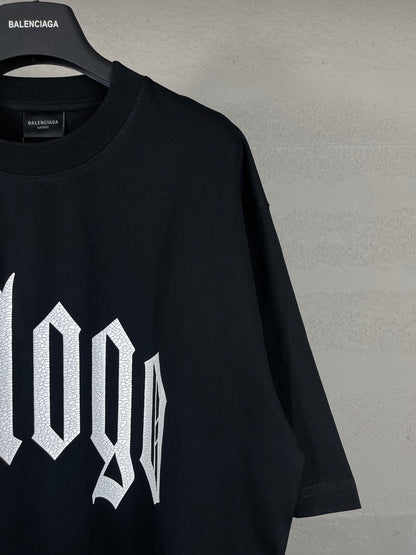 Balenciaga cracked print T-shirt