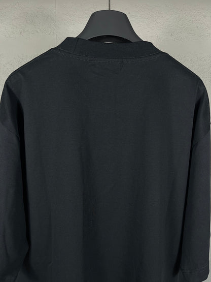 Balenciaga cracked print T-shirt