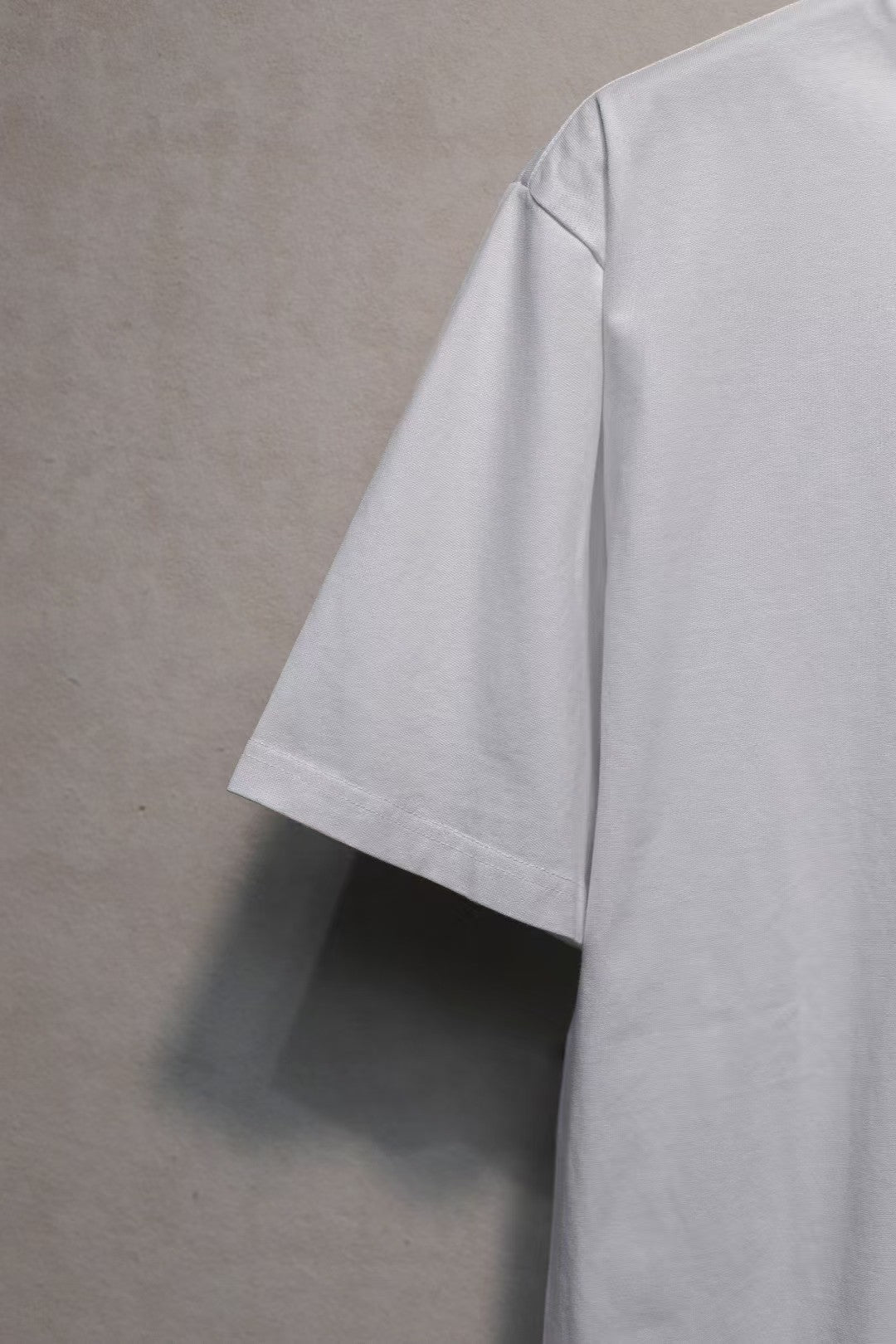 Balenciaga Crew Alphabet Printing Short Sleeve 'White'