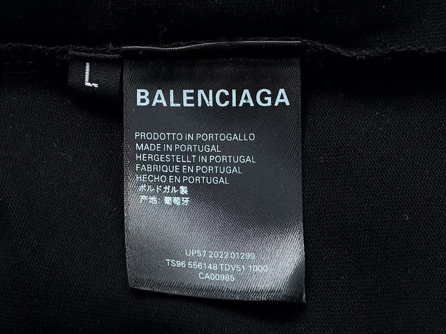 Balenciaga letter print T-shirt