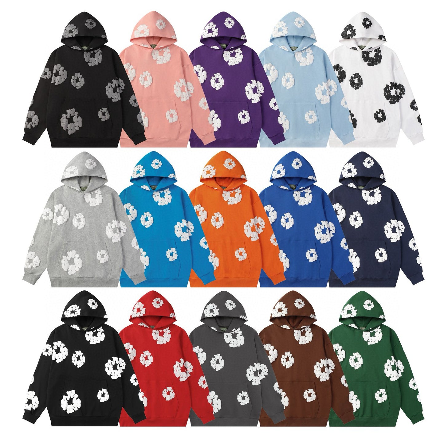 DENIM TEARS The Cotton Wreath Sweatshirt （Available in multiple colors）16 colors