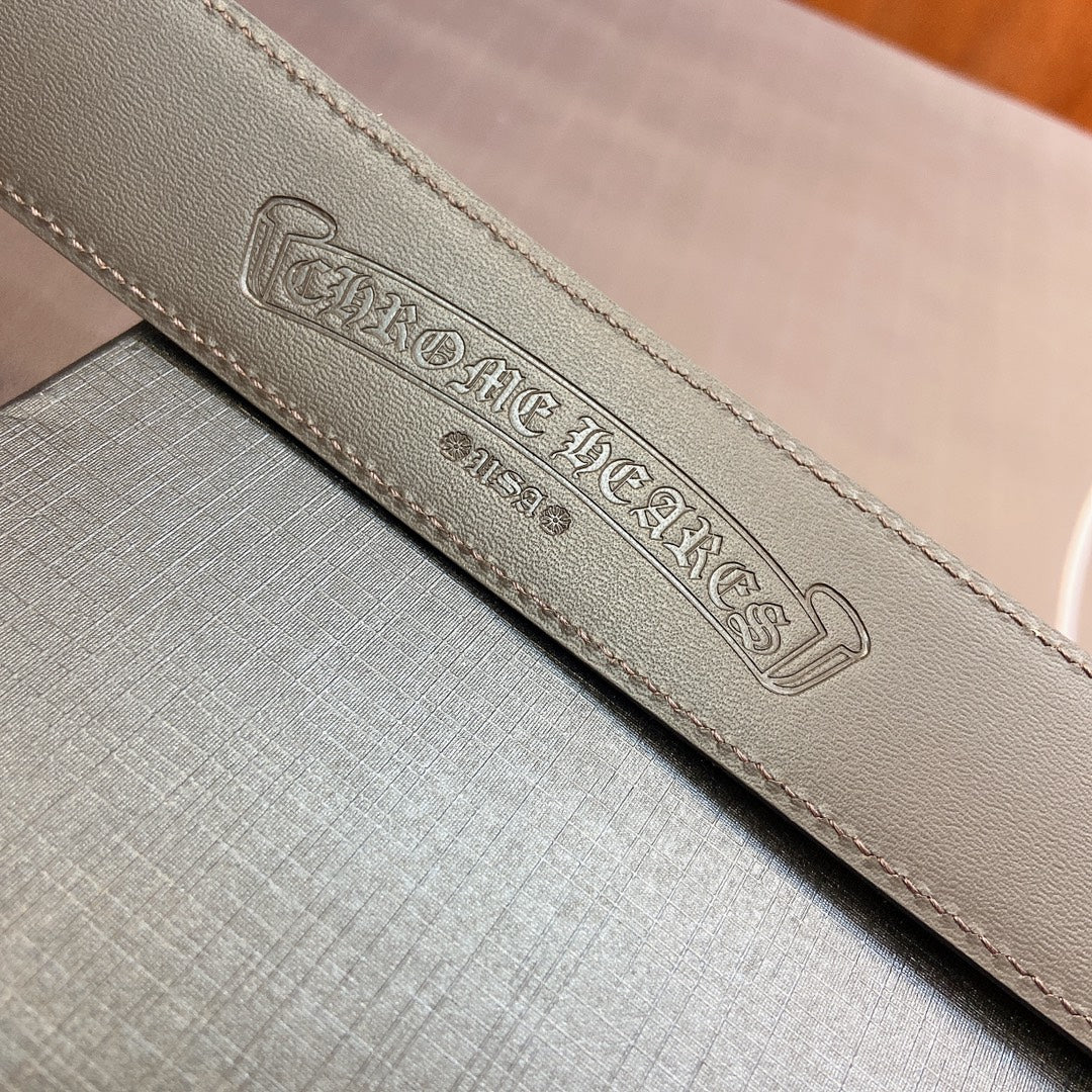 Chrome Hearts Leopard Print Belt