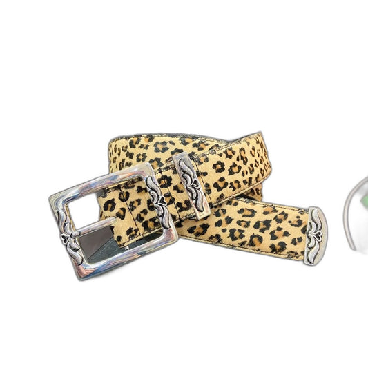 Chrome Hearts Leopard Print Belt