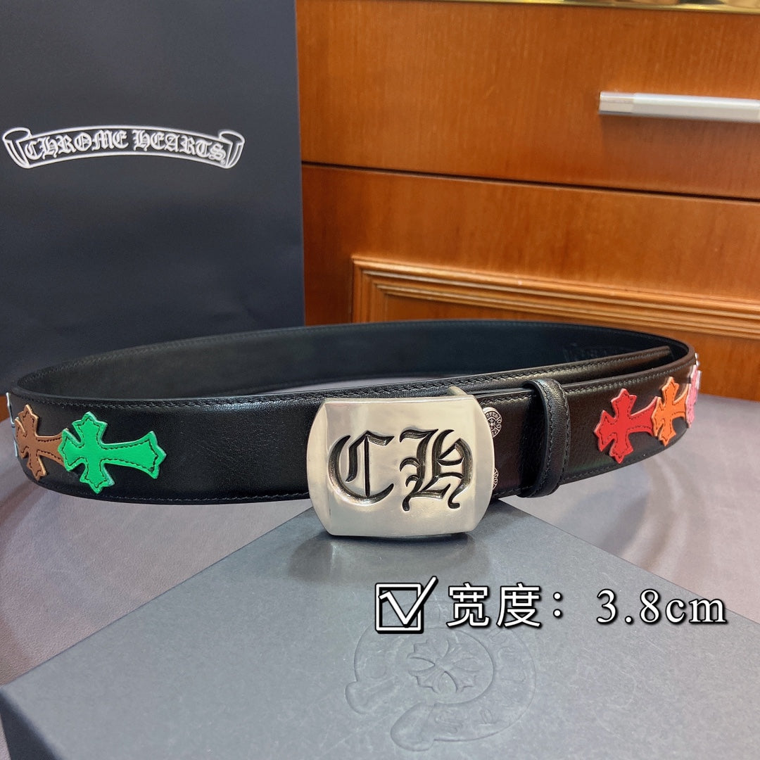 Chrome Heart Street Hip-Hop Style Belt