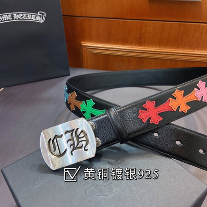 Chrome Heart Street Hip-Hop Style Belt