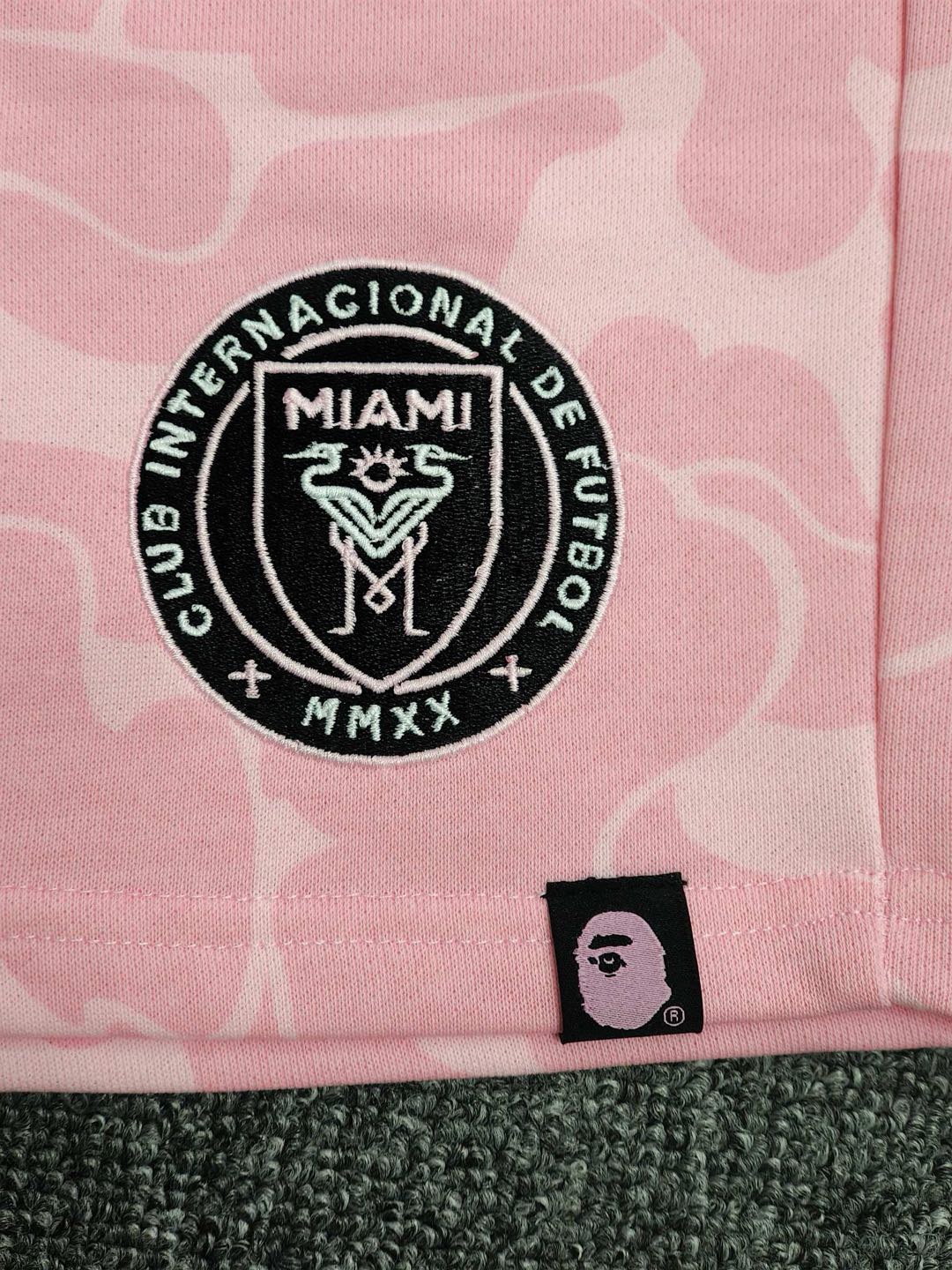 BAPE x INTER MIAMI CF camouflage sweatpants