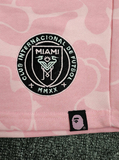BAPE x INTER MIAMI CF camouflage sweatpants