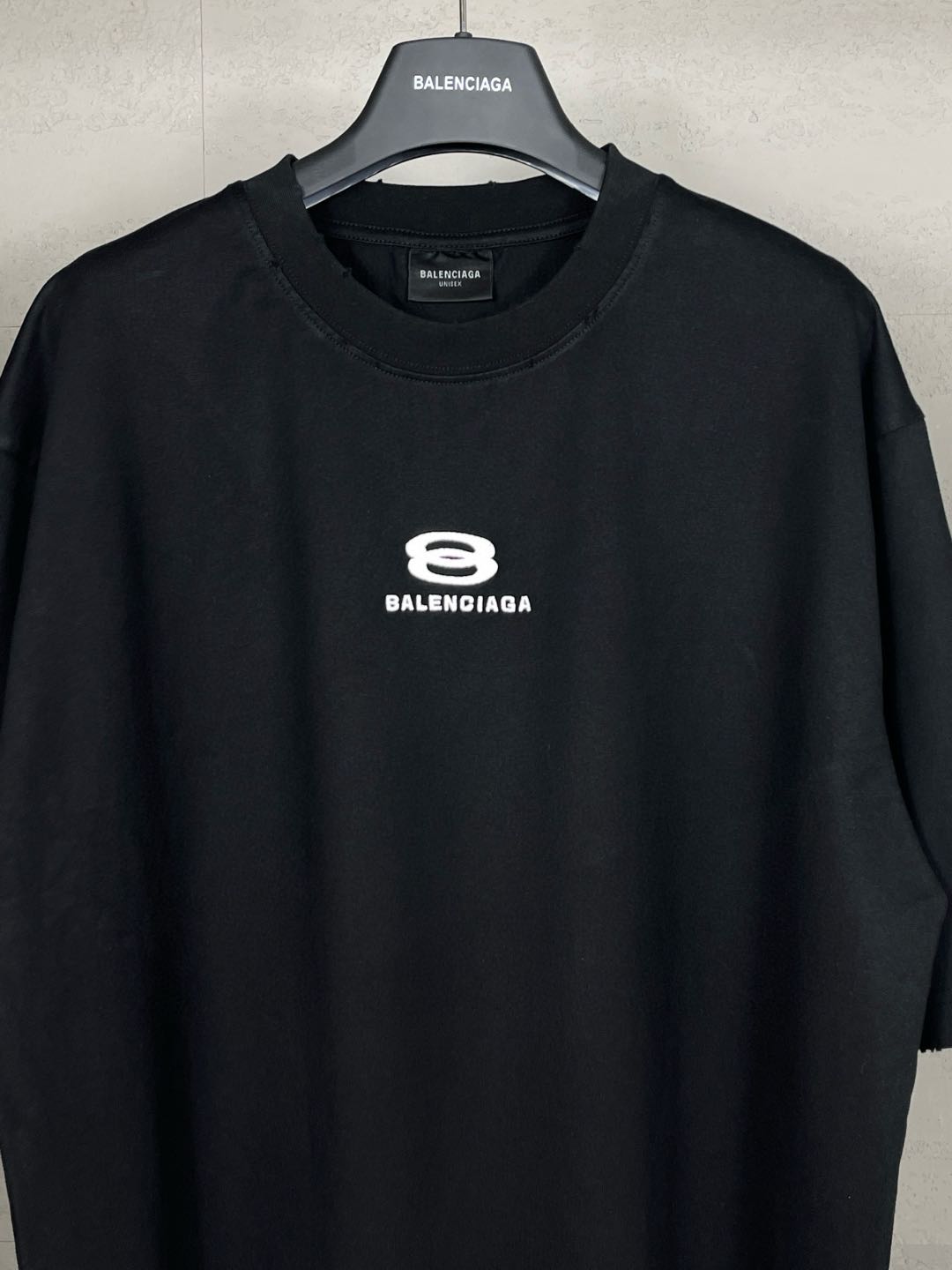 Balenciaga tassel embroidered T-shirt