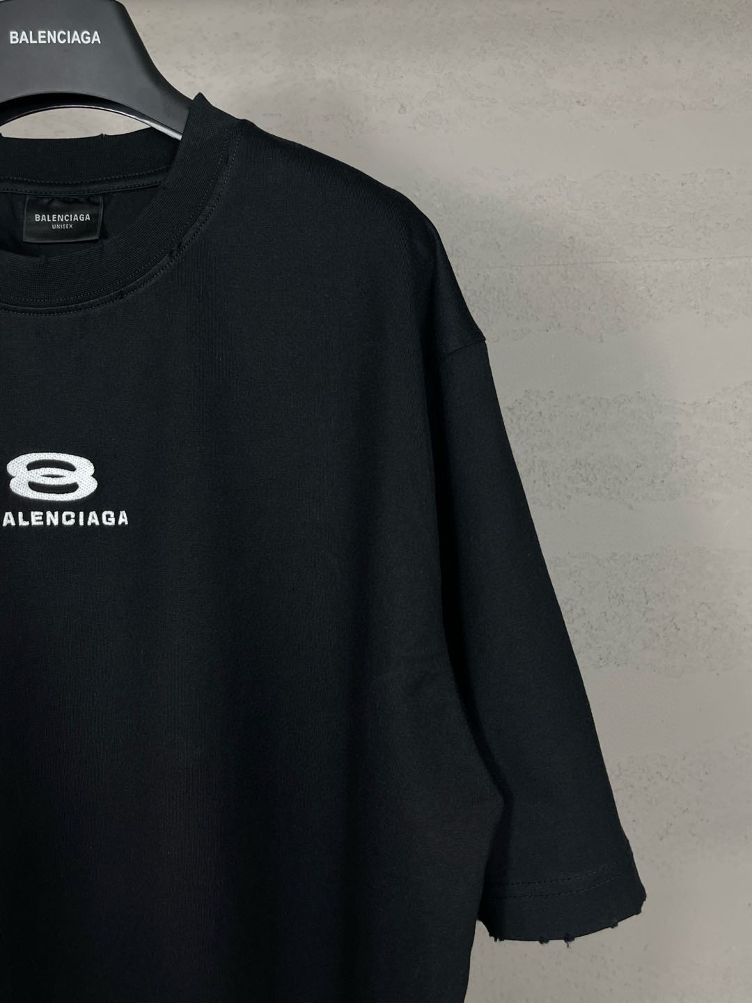Balenciaga tassel embroidered T-shirt