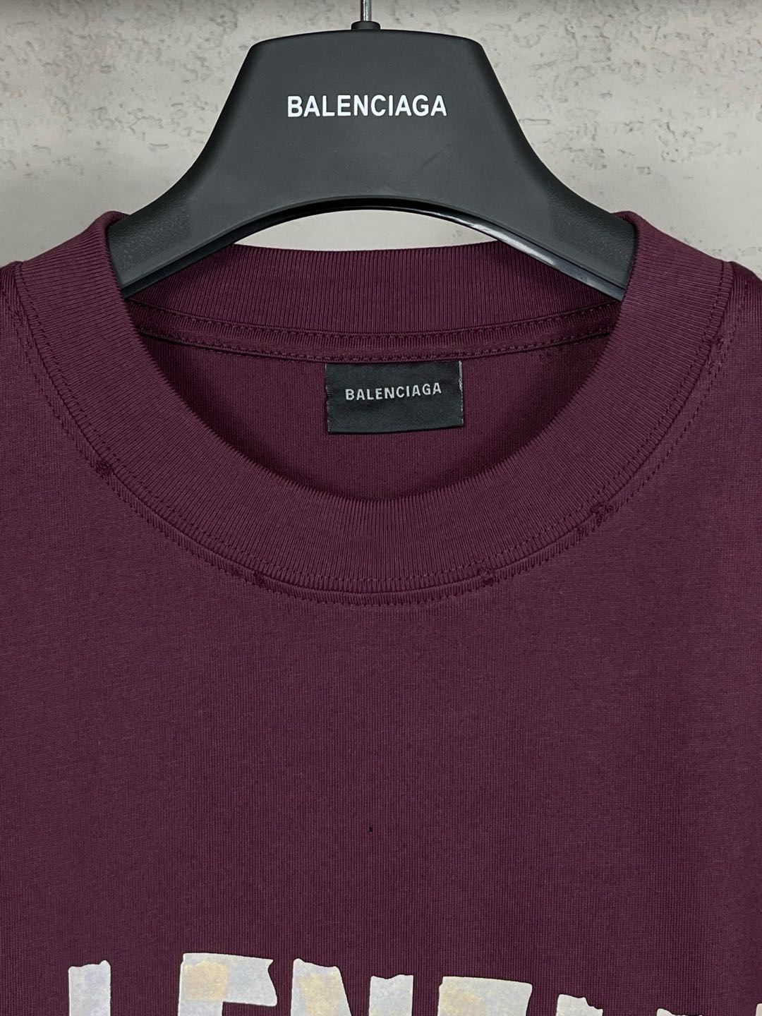 Balenciaga Tape Letters T-Shirt
