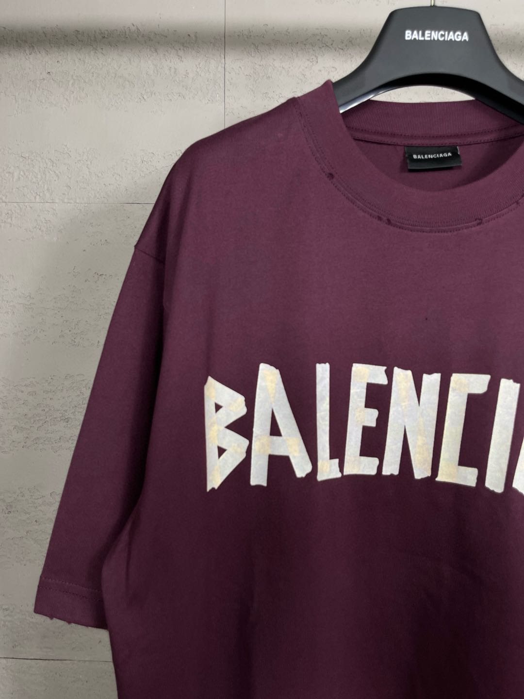 Balenciaga Tape Letters T-Shirt
