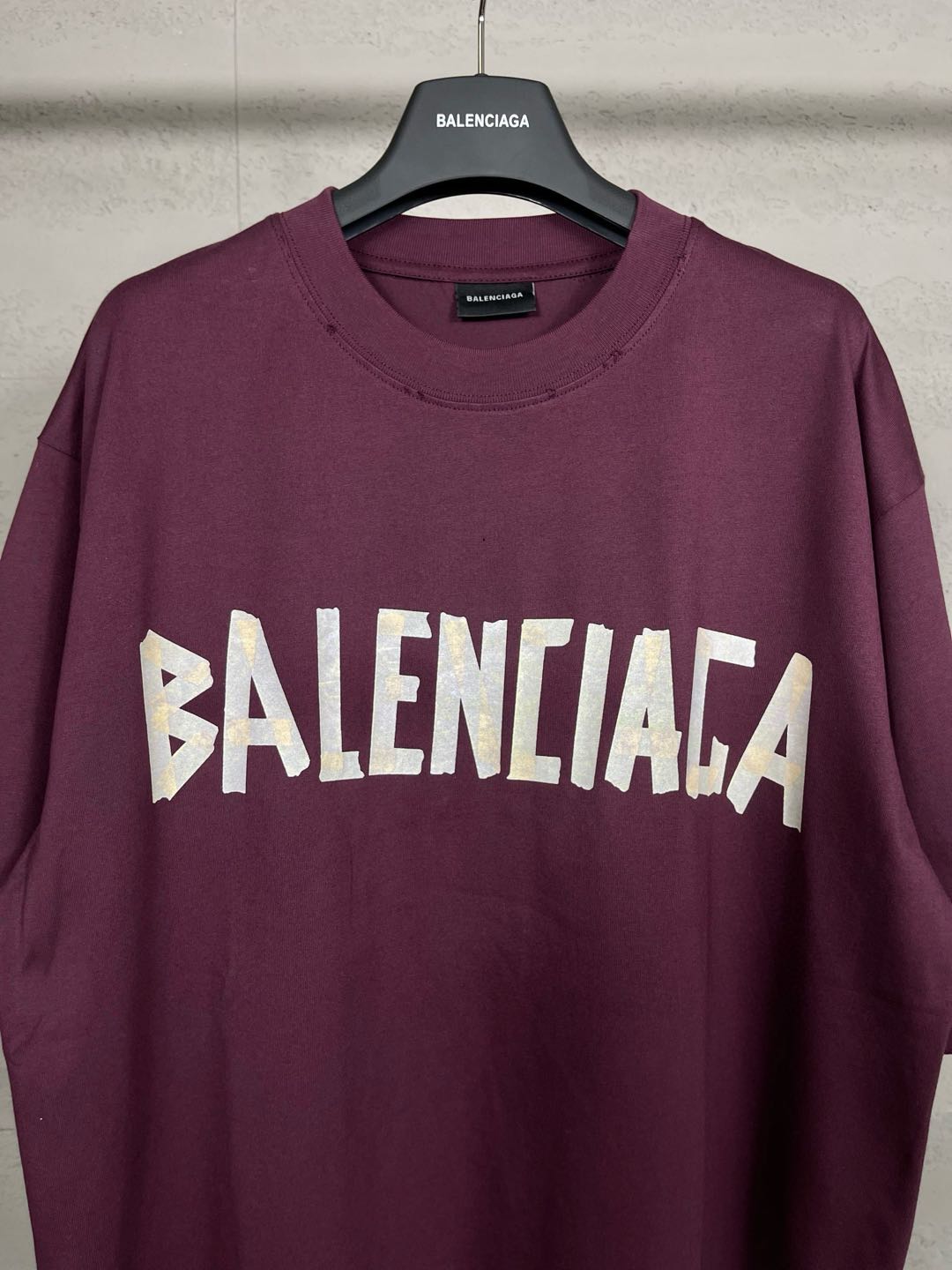 Balenciaga Tape Letters T-Shirt