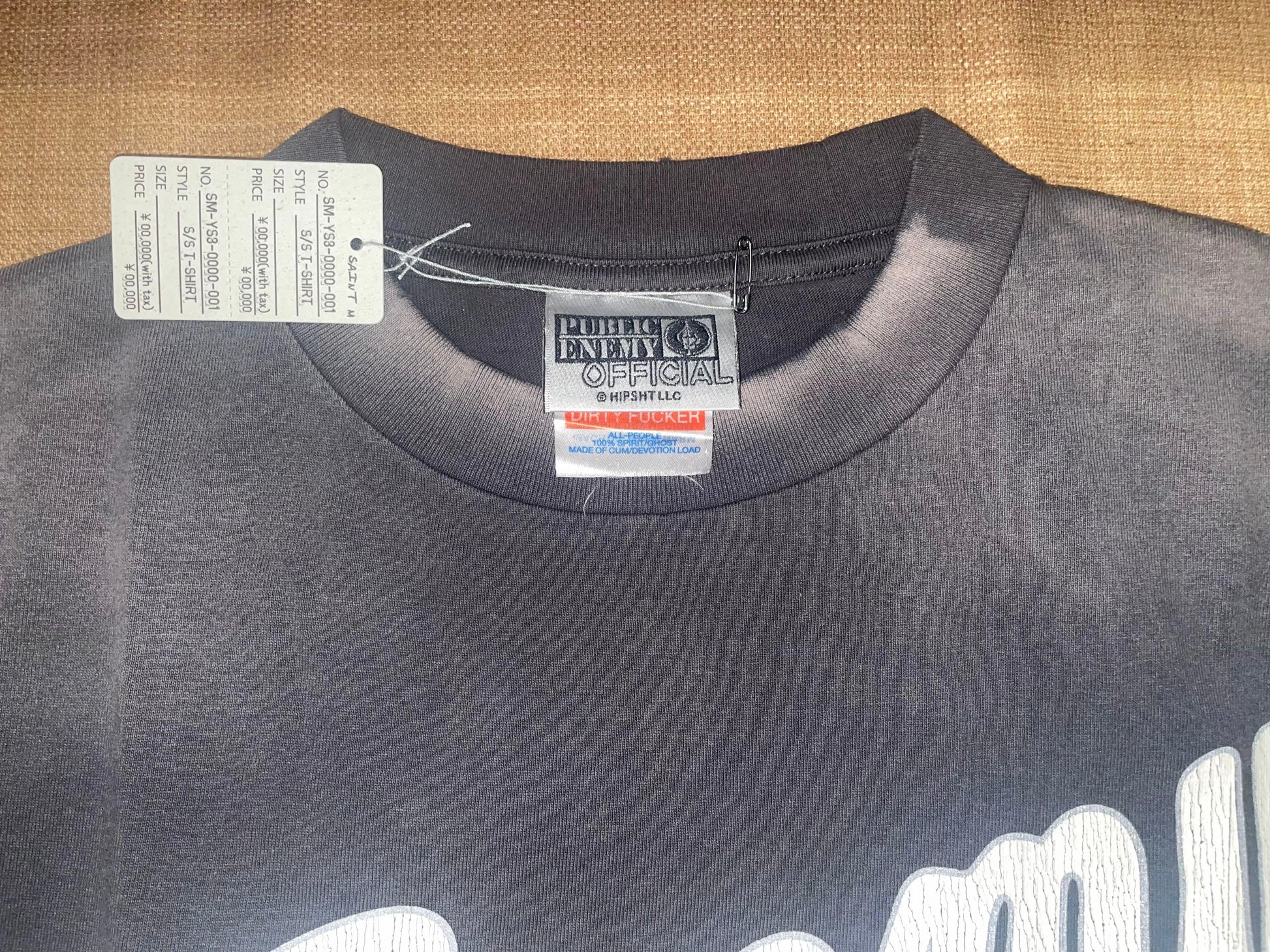 SAINT Mxxxxxx x Public Enemy SS Tee "Black"