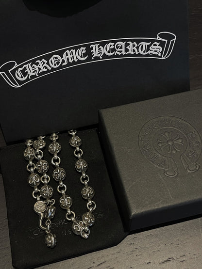 Chrome Hearts Cross Bead Necklace