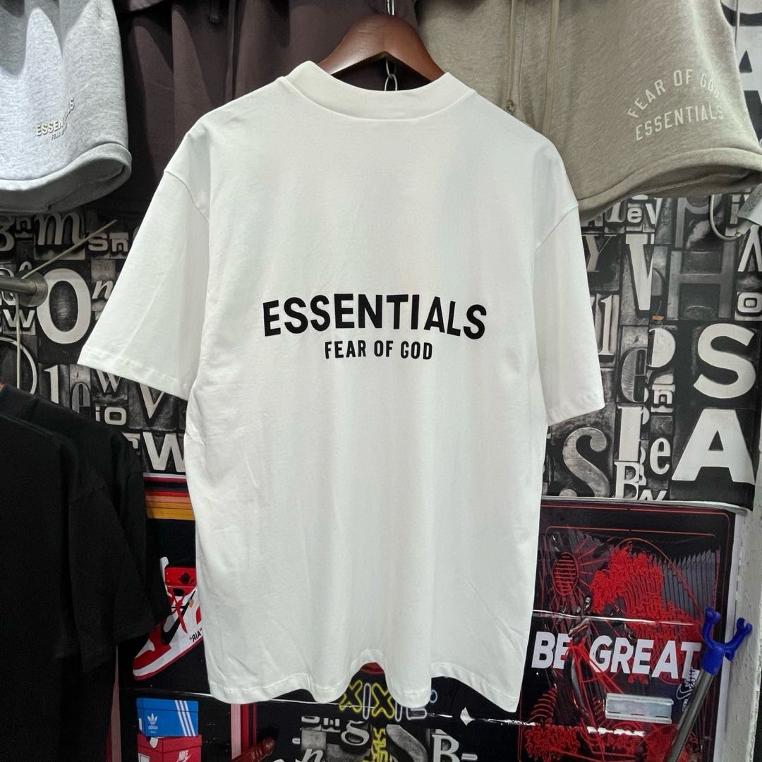 FEAR OF GOD ESSENTIALS Classic Fit T-Shirt Bright "White"