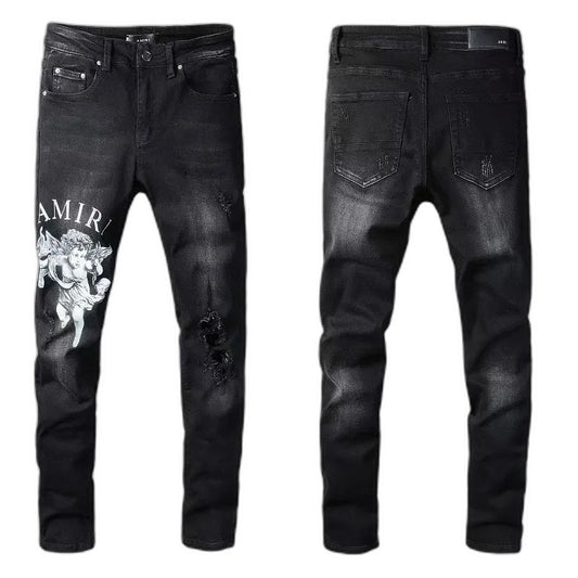 Amiri Cherub Jean 'Aged Black'