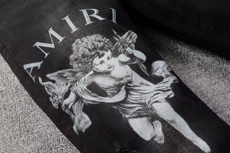 Amiri Cherub Jean 'Aged Black'